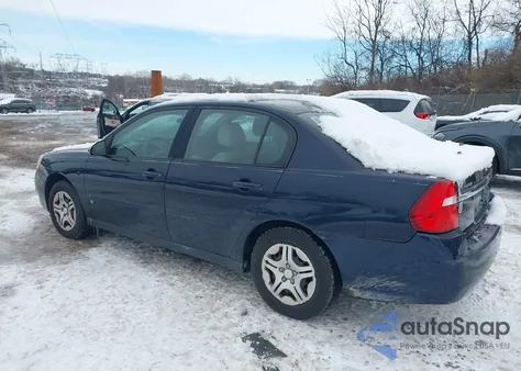 2006 Chevrolet Malibu Ls from USA, damaged, VIN 1G1ZS51F66F193139